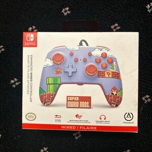 PowerA Super Mario Bros. Enhanced Wired Controller - Purple